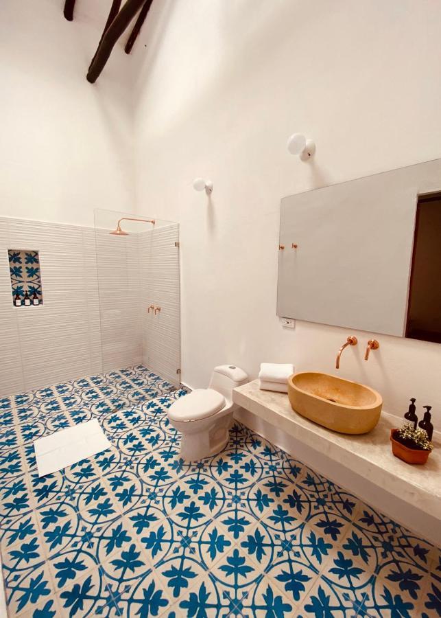 מלון Casa Santo Domingo Guadalupe Santander מראה חיצוני תמונה